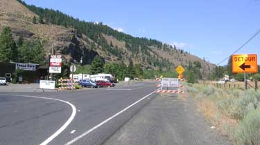 Detour at Eagle Rock